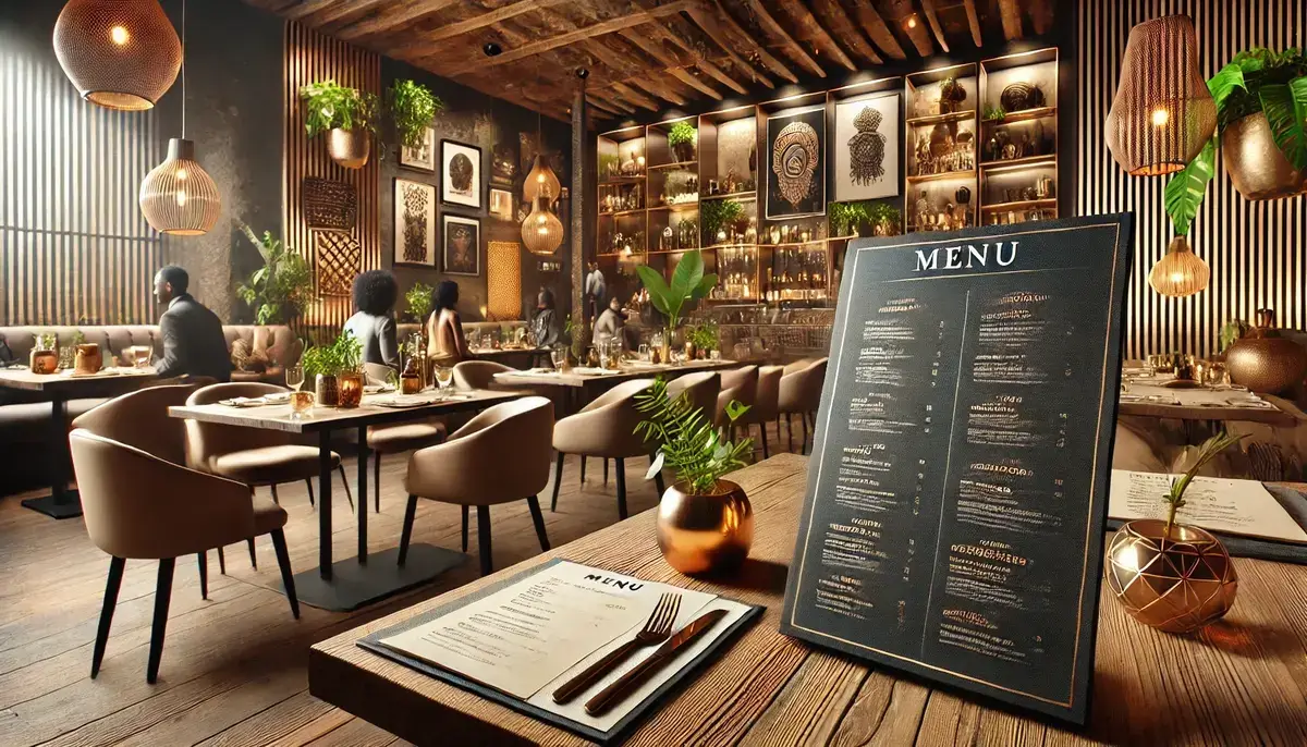 The Art of Designing Black Tech Food Menus for Modern Eateries
